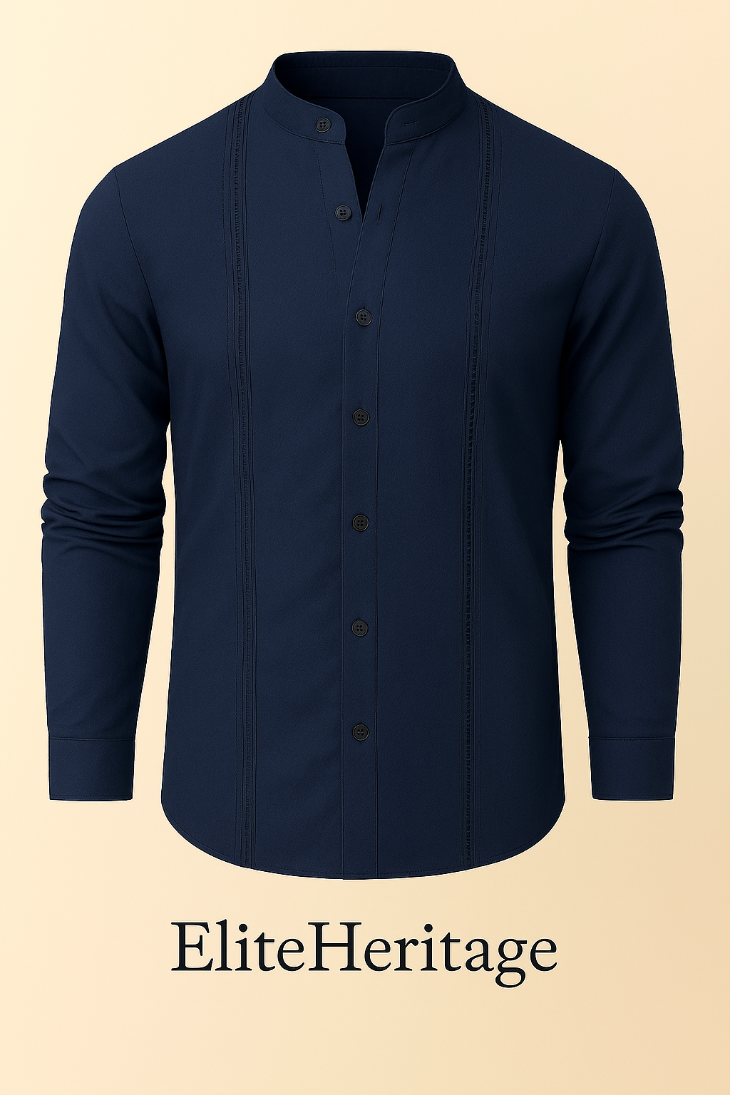 Guayabera-Mar Oscuro