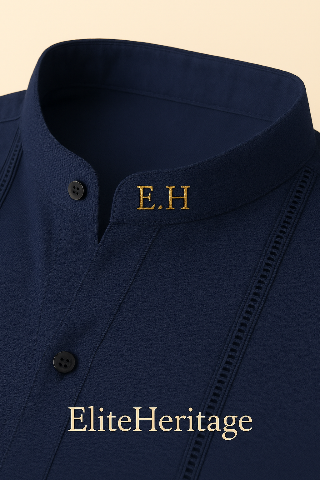 Guayabera-Mar Oscuro