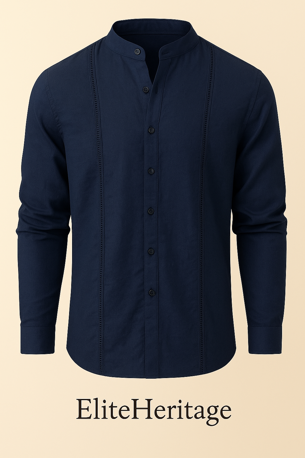 Guayabera-Mar Oscuro